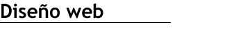 Diseño web